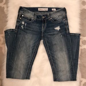 BKE Sabrina boot cut denim size 28 Long